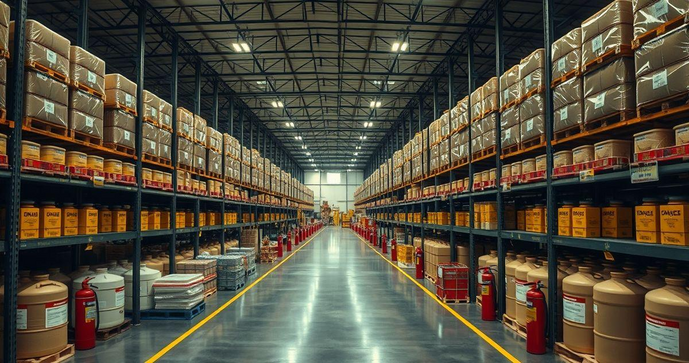 Armazenamento de Produtos Inflam&aacute;veis: Seguran&ccedil;a em Primeiro Lugar