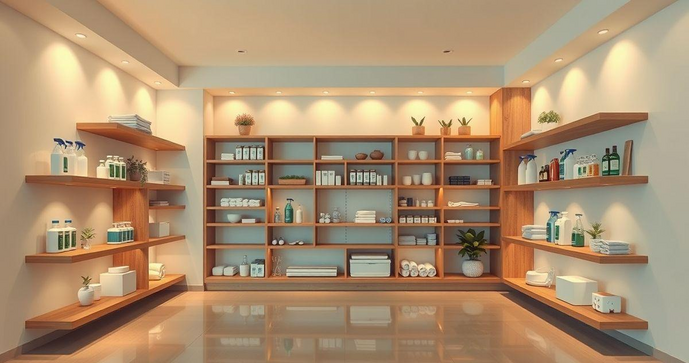 Armazenamento Seguro de Produtos de Limpeza