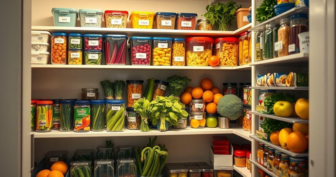 Armazenagem de Alimentos: Dicas e Práticas Essenciais para Preservar sua Comida