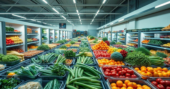 Armazenagem de produtos perecíveis: Melhore a segurança e durabilidade