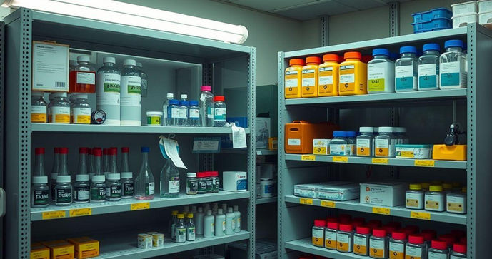 Armazenamento de Reagentes em Laborat&oacute;rio para Seguran&ccedil;a e Efici&ecirc;ncia