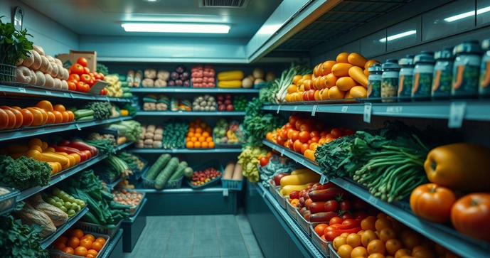 Armazenamento de produtos perec&iacute;veis: t&eacute;cnicas para conserva&ccedil;&atilde;o eficiente