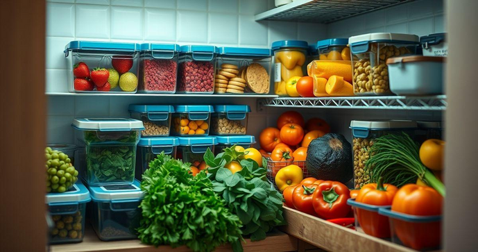 Armazenamento de Alimentos: Dicas Pr&aacute;ticas para Manter a Frescura e a Qualidade