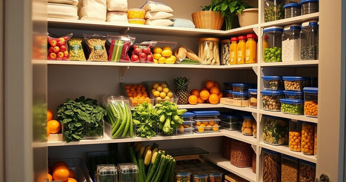 Estrat&eacute;gias Eficientes para Armazenagem de Alimentos que Preservam Frescor e Sabor